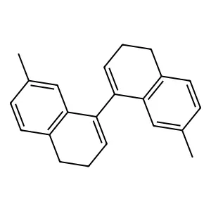7,7'-Dimethyl-3,3',4,4'-tetrahydro-1,1'-binaphthalene structure