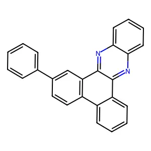 7-Phenylphenanthro[9,10-b]quinoxaline structure