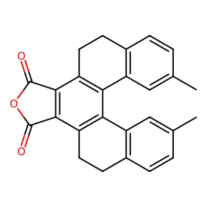 9,12-dimethyl-1,2,5,6-tetrahydro-dibenzo[c,g]phenanthrene-3, structure