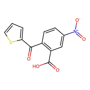 5-Nitro-2-(thiophene-2-carbonyl)benzoic acid structure