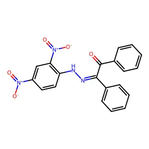 2-(2-(2,4-Dinitrophenyl)hydrazinylidene)-1,2-diphenylethan-1-one structure