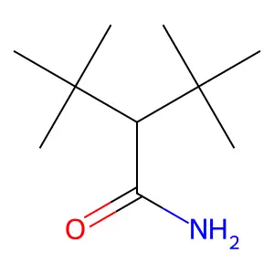 2-Tert-butyl-3,3-dimethylbutanamide structure