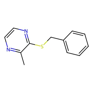 2-(Benzylsulfanyl)-3-methylpyrazine structure