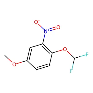 1-(Difluoromethoxy)-4-methoxy-2-nitrobenzene structure