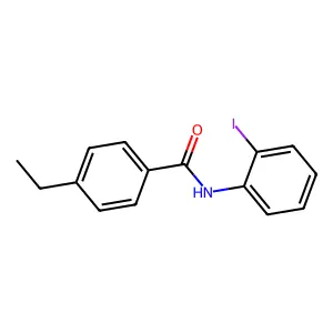 4-ethyl-N-(2-iodophenyl)benzamide structure