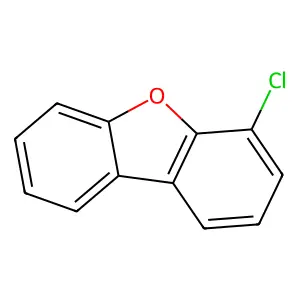 4-Chlorodibenzofuran structure