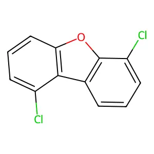 1,6-Dichlorodibenzofuran structure