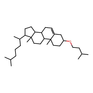 胆固醇异戊基醚 structure