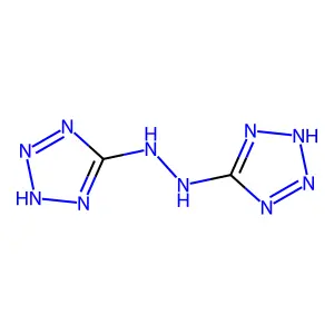 5,5'-Hydrazobis(1H-tetrazole) structure