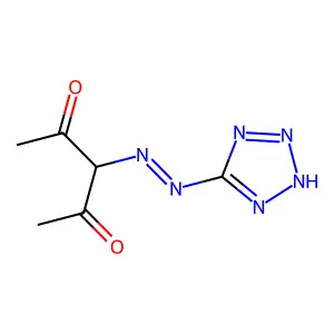 2, 3-(1H-tetrazol-5-ylazo)- structure