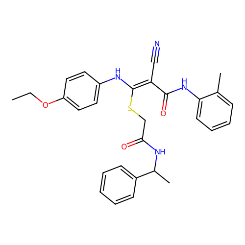 CAS 750623-77-9 - C29H30N4O3S structure