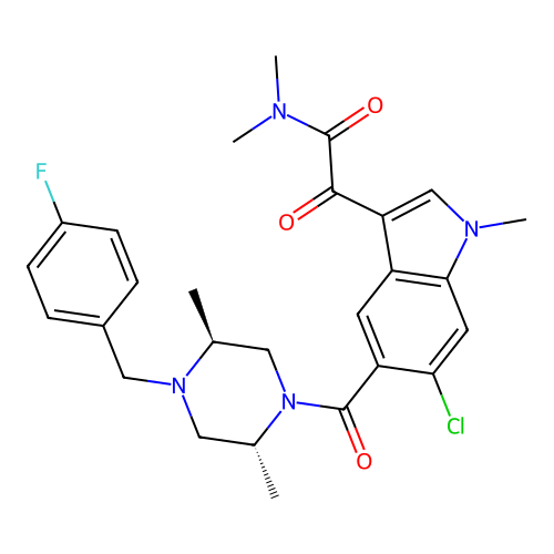 Talmapimod structure