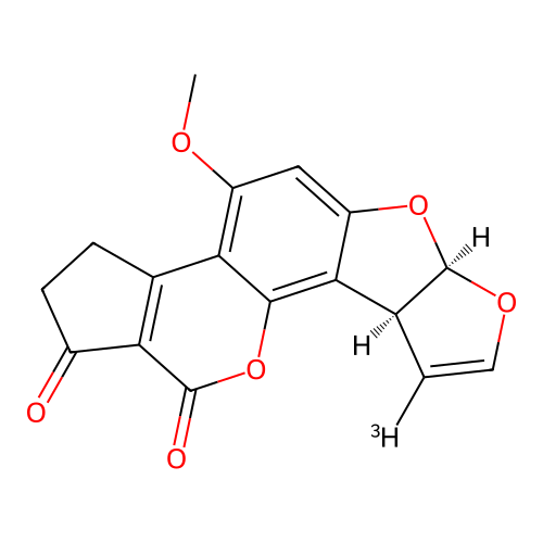 AFLATOXIN B1 structure