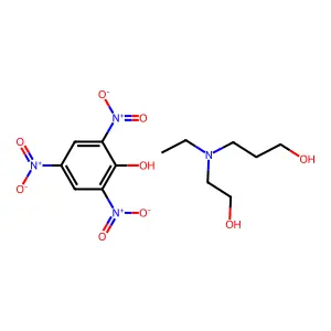 3-(Ethyl-(2-hydroxyethyl)amino)propan-1-ol structure