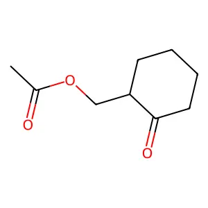 (2-Oxocyclohexyl)methyl acetate structure