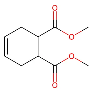 4-Cyclohexene-1,2-dicarboxylic acid, 1,2-dimethyl ester structure