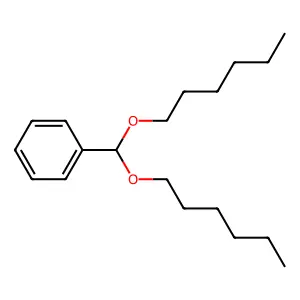 Dihexoxymethylbenzene structure