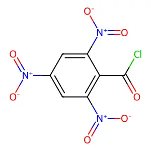 2,4,6-三硝基苯甲酰氯 structure