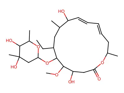 (11E,13E)-6-(4,5-dihydroxy-4,6-dimethyloxan-2-yl)oxy-7-ethyl structure