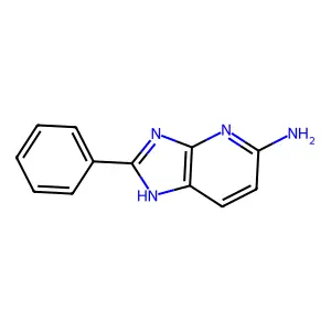 2-苯基-1H-咪唑并(4,5-b)吡啶-5-胺 structure
