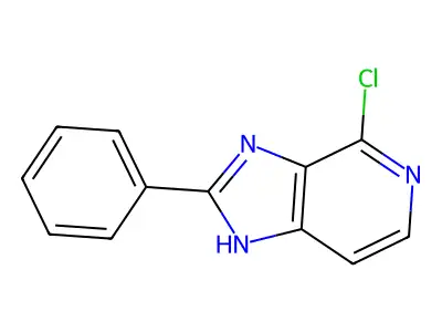 4-chloro-2-phenyl-1H-imidazo[4,5-c]pyridine structure