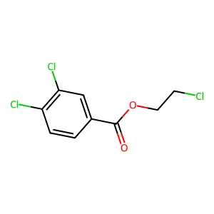 2-Chloroethyl 3,4-dichlorobenzoate structure