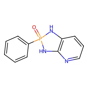 2-Phenyl-1,3-dihydro-[1,3,2]diazaphospholo[4,5-b]pyridine 2-oxide structure