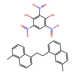 1-methyl-5-[2-(7-methylnaphthalen-1-yl)ethyl]naphthalene,2,4 structure
