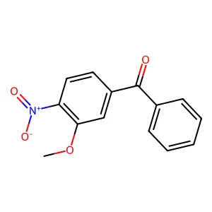 (3-Methoxy-4-nitrophenyl)(phenyl)methanone structure