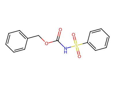 benzyl N-(benzenesulfonyl)carbamate structure