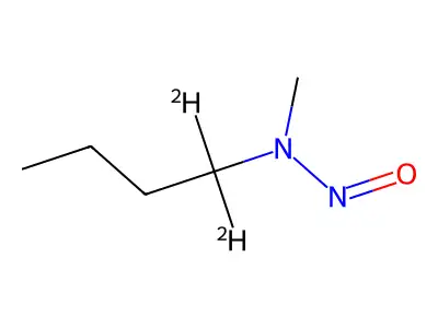 Butylamine-1,1-d(sup 2), N-methyl-N-nitroso- structure