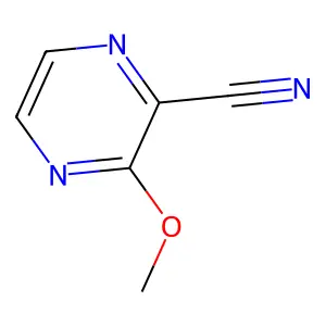 3-Methoxy-2-pyrazinecarbonitrile structure