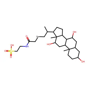 牛磺硒胆酸Se-75 structure