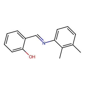 2-(((2,3-Dimethylphenyl)imino)methyl)phenol structure