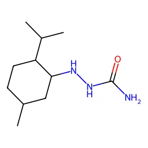 2-(2-Isopropyl-5-methylcyclohexyl)hydrazinecarboxamide structure