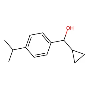 α-环丙基-4-异丙基苄醇 structure