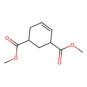 Dimethyl cyclohex-4-ene-1,3-dicarboxylate structure