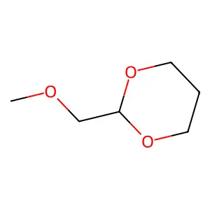 2-(Methoxymethyl)-1,3-dioxane structure