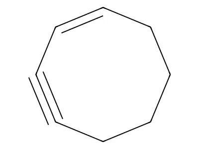 1-Cycloocten-3-yne structure