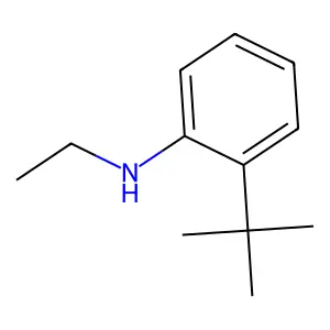 2-tert-butyl-N-ethylaniline structure