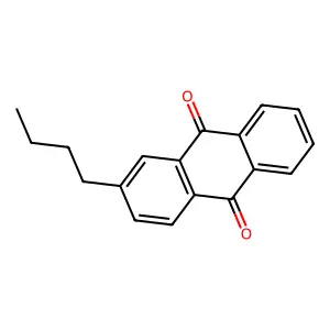 2-Butylanthracene-9,10-dione structure