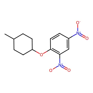 2,4-二硝基苯基-4-甲基环己基醚 structure