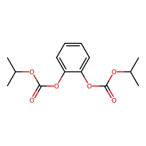 Propan-2-yl (2-propan-2-yloxycarbonyloxyphenyl) carbonate structure