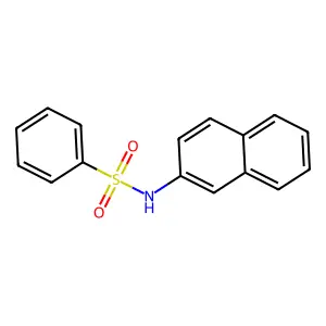 N-(2-naphthyl)benzenesulfonamide structure