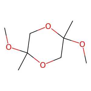2,5-Dimethoxy-2,5-dimethyl-1,4-dioxane structure
