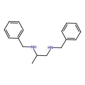 (2R)-1-N,2-N-dibenzylpropane-1,2-diamine structure