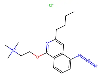 5-Azidotrimethisoquin structure