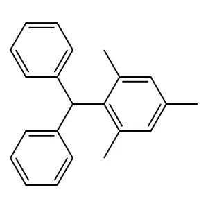 2-Benzhydryl-1,3,5-trimethylbenzene structure