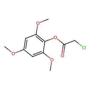 (2,4,6-Trimethoxyphenyl) 2-chloroacetate structure