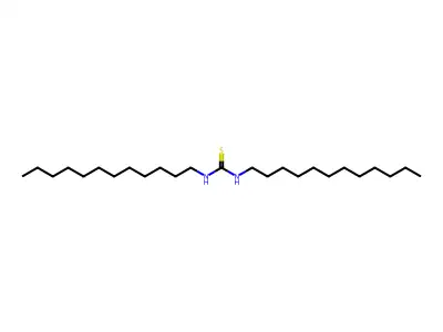 Thiourea, N,N'-didodecyl- structure